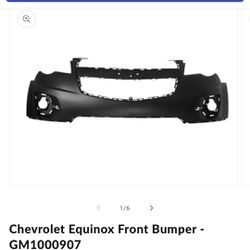 New OEM Chevy Equinox Front Bumper 2010-2015