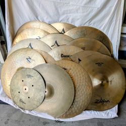 Zildjian Many Cracked/Broken Rides & Crashes