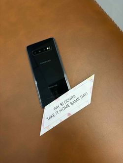 Samsung Galaxy S10 - Pay $5 DOWN AVAILABLE - NO CREDIT NEEDED