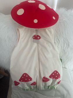 Cute Toddler Mushroom Costume 24M