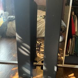 Definitive Technology BP7006 Supertower Speakers W/ Built In Subwoofer