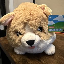 Mini Squishable Baby Corgi 7”