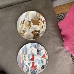 Betsey Bates Christmas Collector Plates