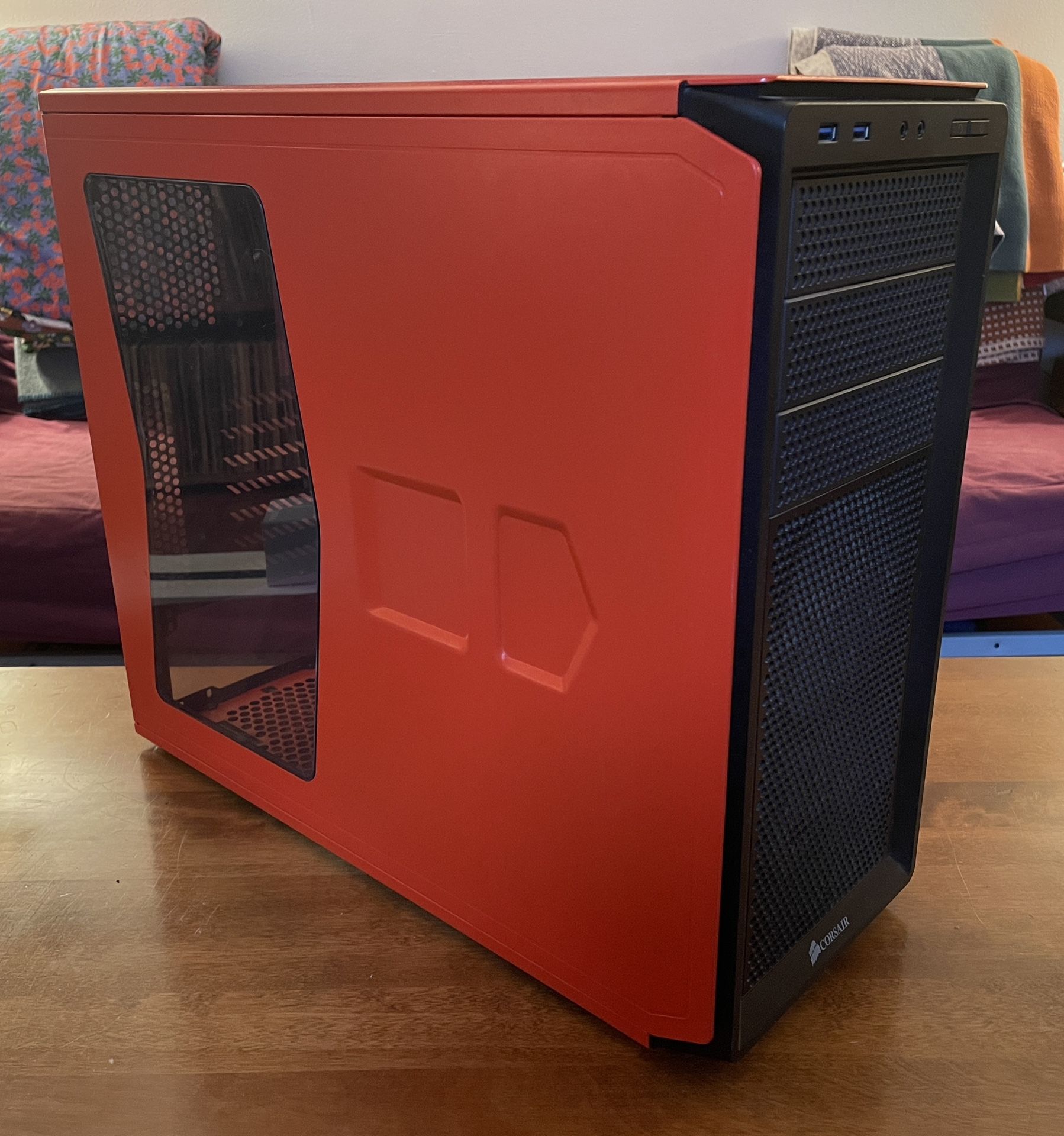 Corsair Graphite Series 230T Mid-Tower ATX Computer Case - Orange