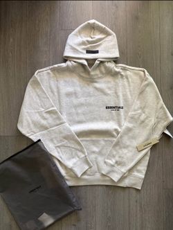 Essentials Light Oatmeal Hoodie