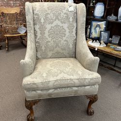 Vintage Wing Back Accent Chair