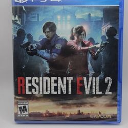 Resident Evil 2 Ps4 $20