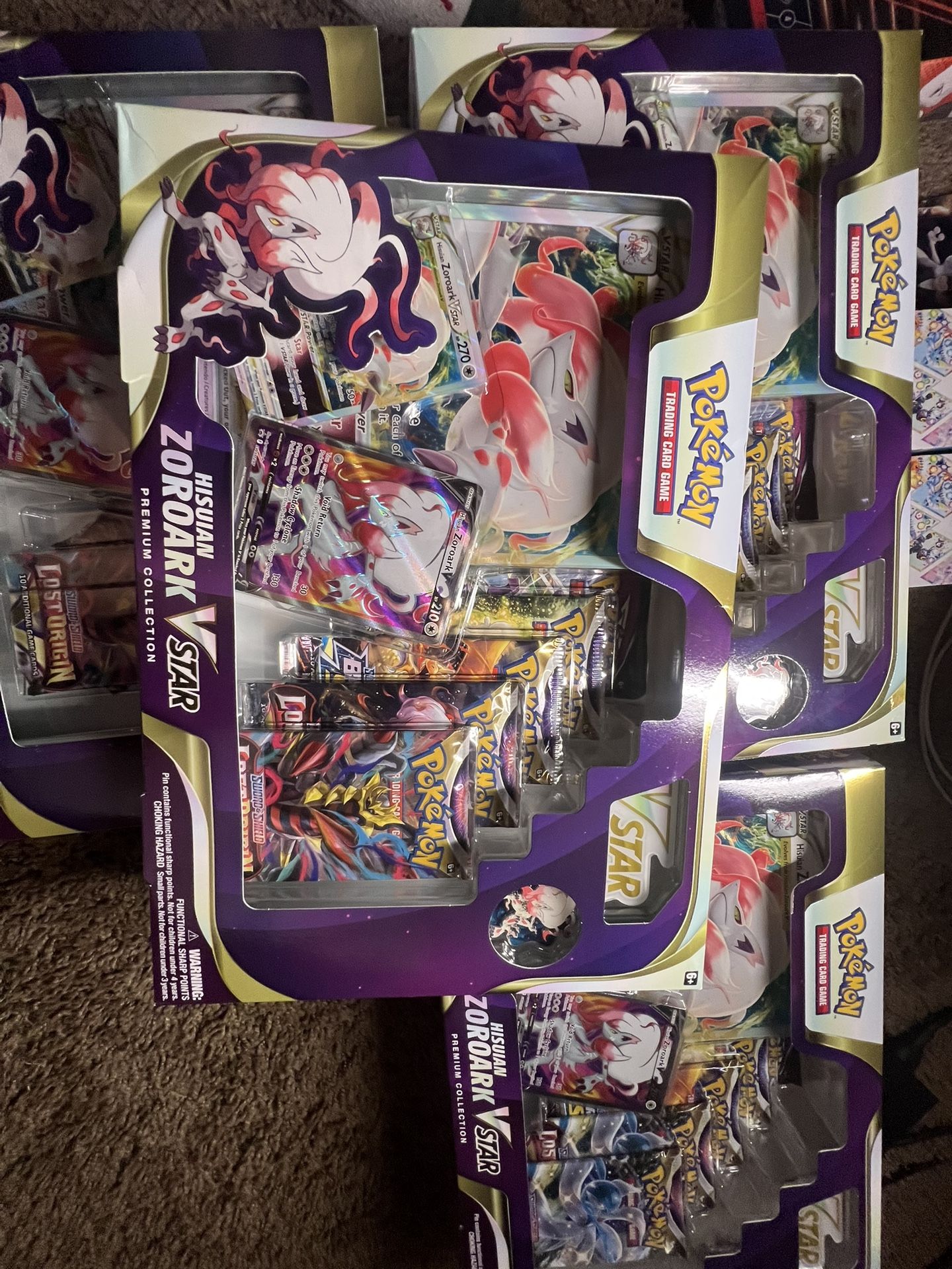 🃏 Pokémon Hisuian Zoroark VSTAR Premium Collection – SEALED! 🔥 ✨ Collector’s Edition Box – Brand New in Box ✨