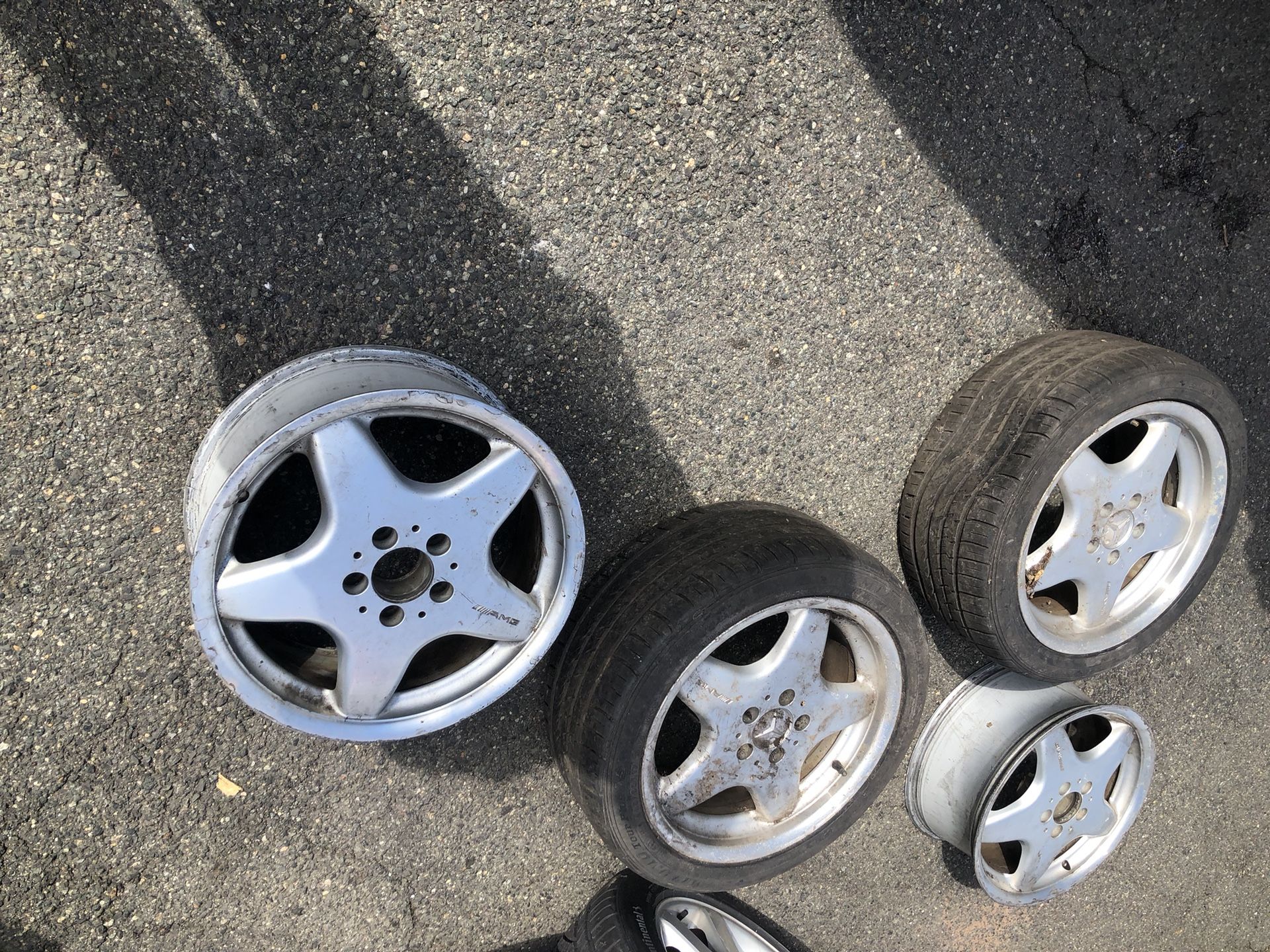 17 Inch Mercedes Amg Wheels for Sale in West Orange, NJ - OfferUp