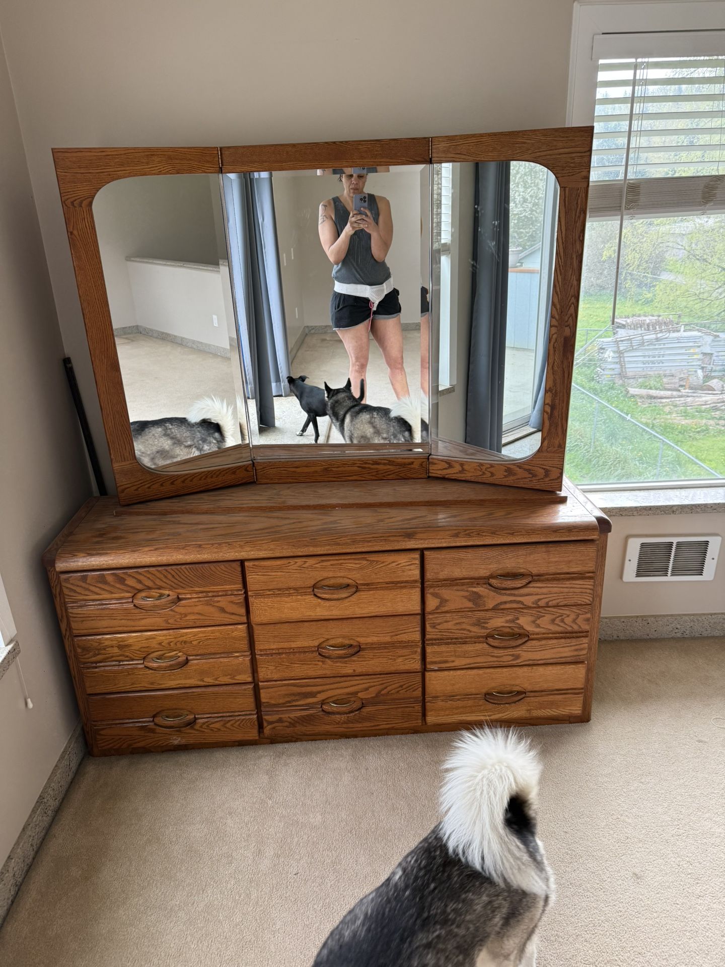 Oak dresser For Sale- OBO