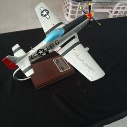 Chuck Yeager Autographed P-51 Mustang