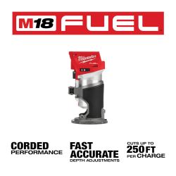 NEW Compact Router Milwaukee M18 FUEL 18V Lithium-Ion Brushless Cordless (Tool-Only)   2723-20