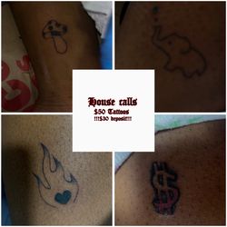 Get tatted($50 for 1, 2 $90
