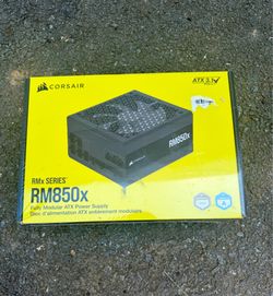 Corsair RM850X Power Supply NEW