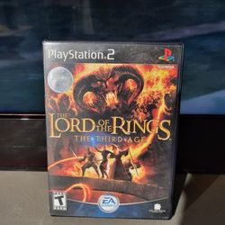 Lord of The Rings PS2 game