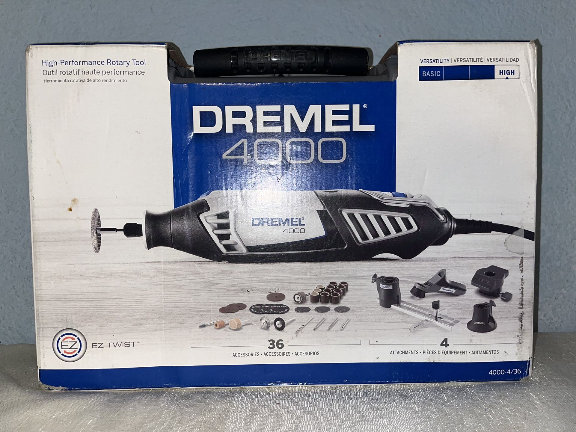 DREMEL® 4000 (4000-4/36) Tool Kit