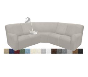 Reclining Sectional Couch Covers L Shape Waterproof Washable Recliner Sofa Cover for L Shaped Sectional Super Stretch Soft  Retails $136.99