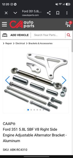 Ford Alternator Bracket