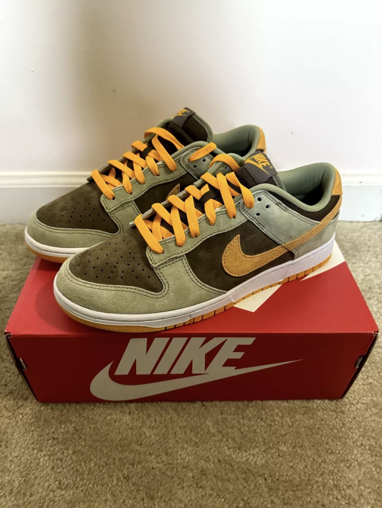 Size 10.5 - Nike Dunk Low Dusty Olive