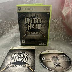 Guitar Hero Metallica Xbox 360