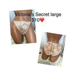 New Panty Victoria Secret Large ❤️❤️❤️firm Price 