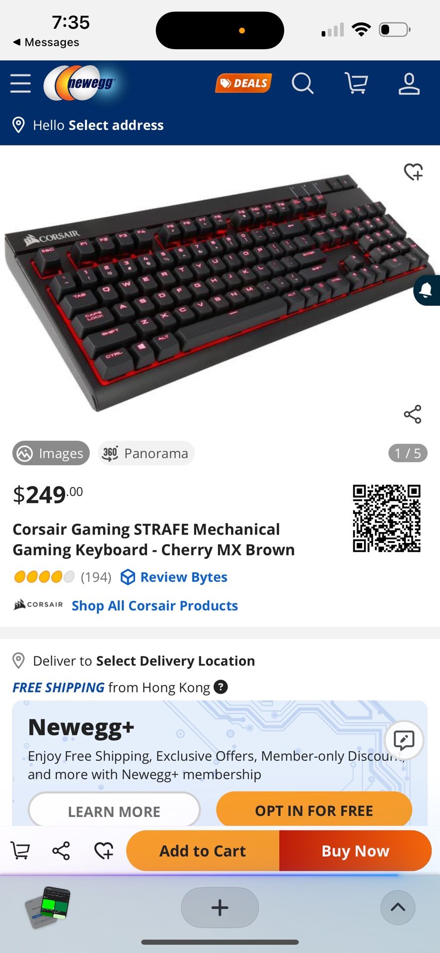 Corsair Gaming Keyboard