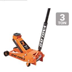 Heavy Duty Daytona Floor Jack And 2 Jack Stands