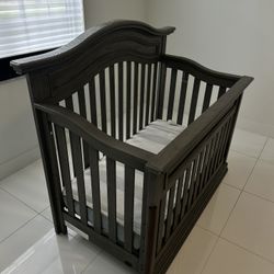 Baby to Toddler Crib and Mattress 