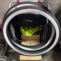 Cult Vans White Wall Tires