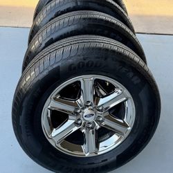 Take Offs Ford F-150 / Expedition 18" Wheels And New Goodyear Tires 💯