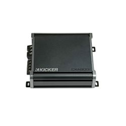 Kicker 46CXA8001 Car Audio Class D Amp Mono 1600W Peak Power Sub Amplifier 