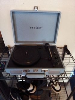 Crosley portable record player