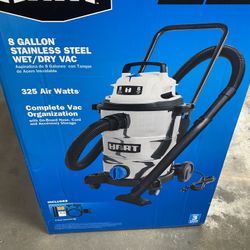 8 Gallons Stainless Steel Wet/dry Vaccum 