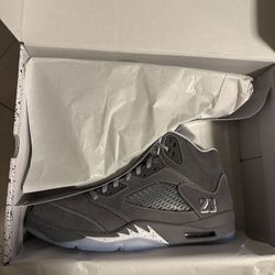 Jordan 5 Wolf Grey Size 13 
