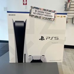 🔥 NO CREDIT NEEDED -  🔥 Sony Playstation -  PS5 Slim & PS5 Pro  - Gaming Console -  – Take It Home for Just $5 Down! 🎮