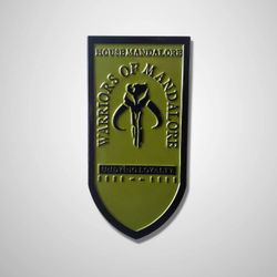 Mandalorean Banner Pin