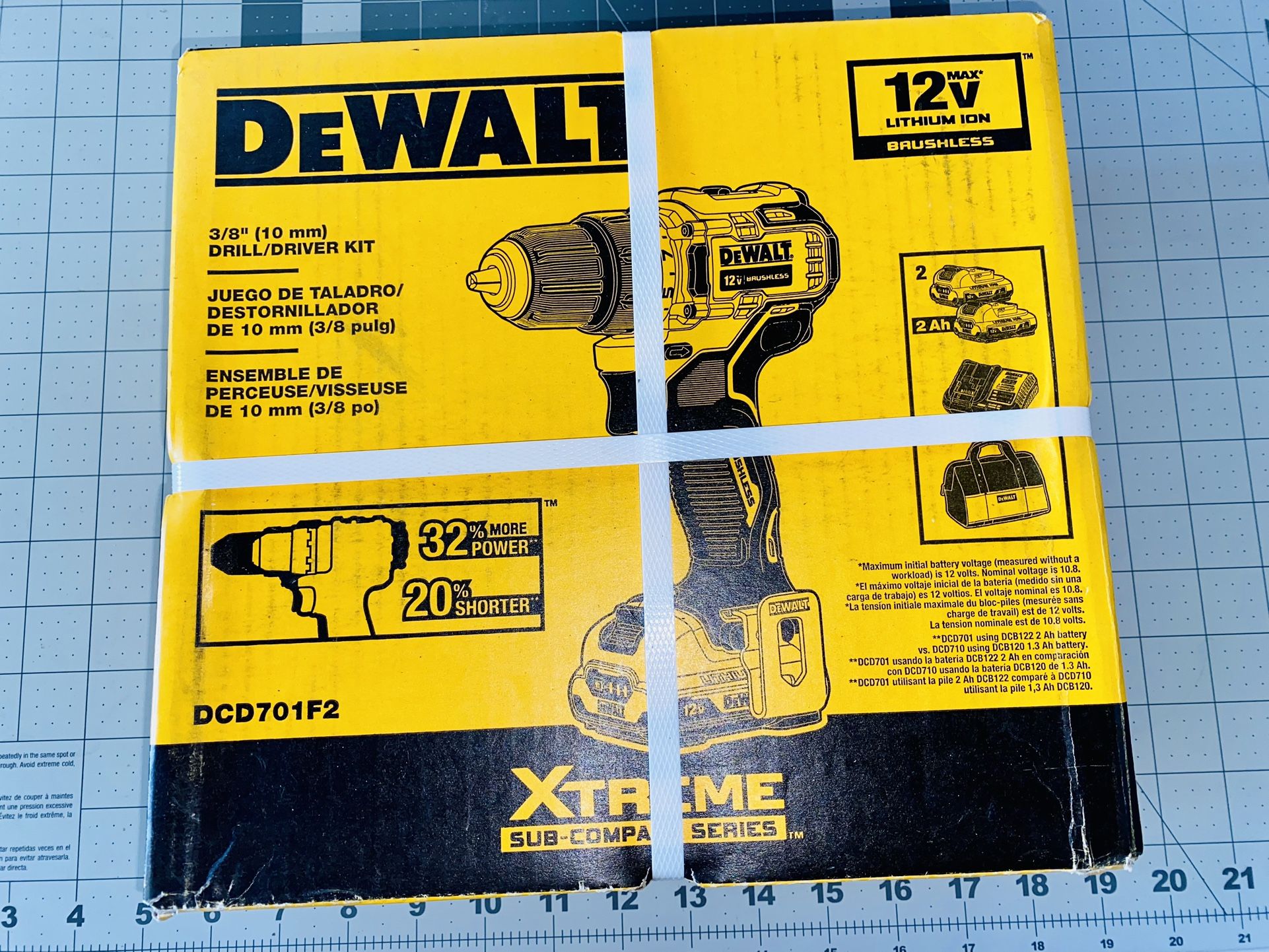 DEWALT XTREME 12v MAX DRILL BIT SET