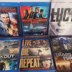 Sci-fi lot of blu-rays and dvds
