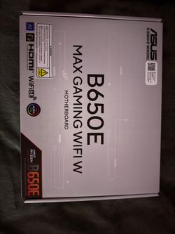 ASUS B650E MAX Gaming WiFi W – AMD B650 AM5 ATX Motherboard