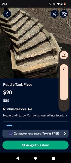 Reptile Tank Piece