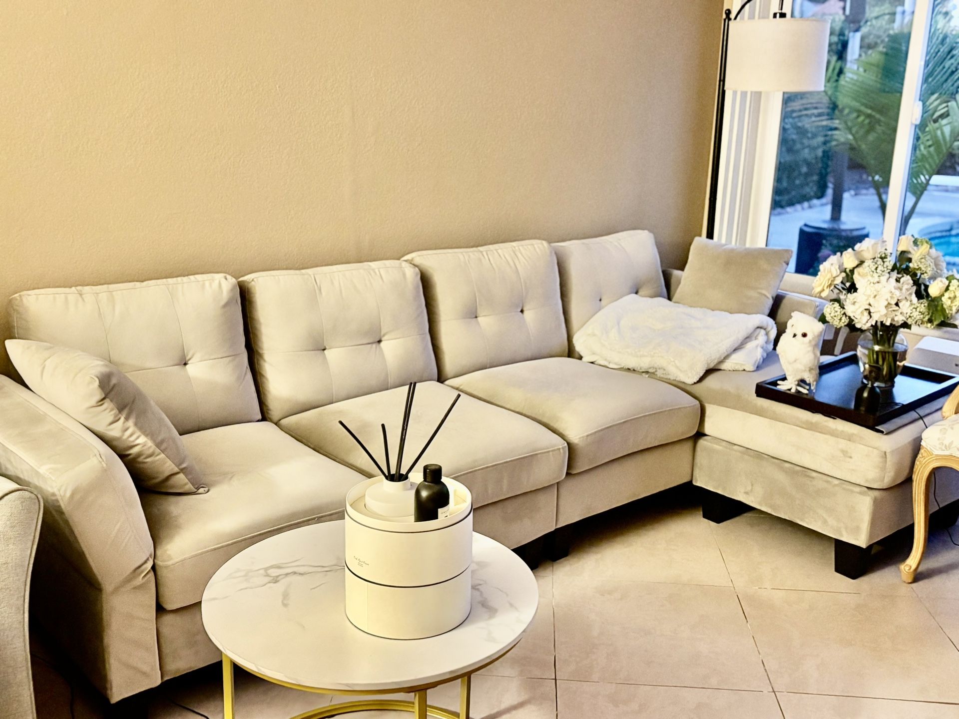 Grey Sofa