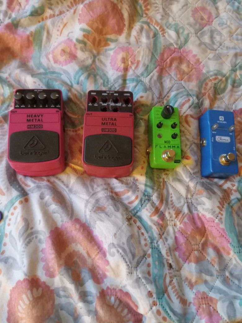 Electric Guitar Pedals