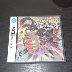 Pokemon Platinum In Box With Manual