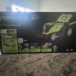 Battery Powered Lawn Mower (sealed) 