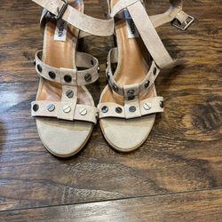 Ladies Steve Madden Sandal Heels Size 8