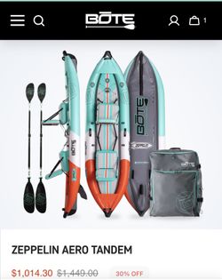 Bote Tandem Inflatable Kayak