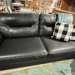 Medium Size Black Couch