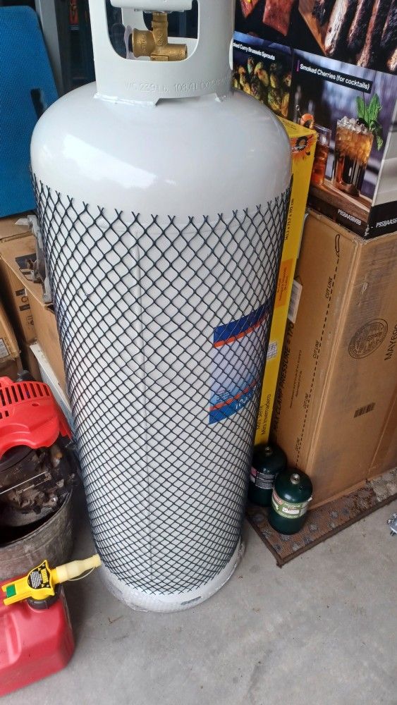 New
Flame King 100 lb Steel Empty LP Propane Tank