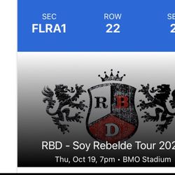 RBD / Soy Rebelde Tour / Los Angeles/ Oct 19 
