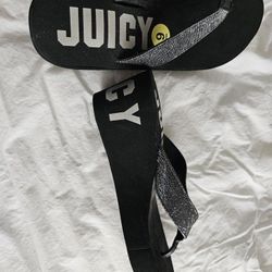 JUICY BRAND NEW WEDGE FLIP FLOPS SIZE 9